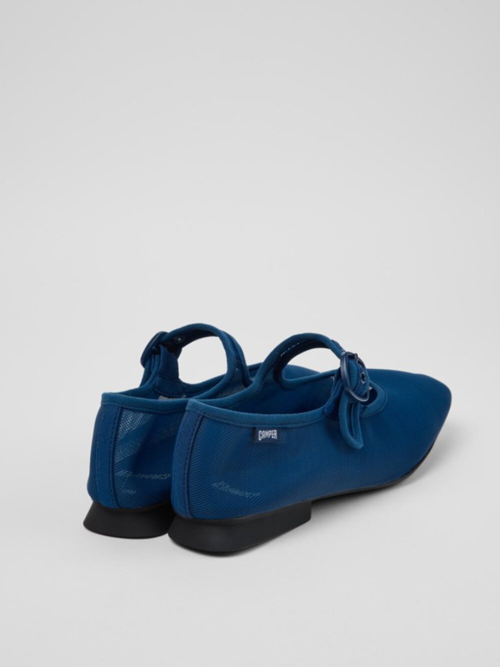 Camper - Casi Casi Myra Blue Textile Ballerinas - Size 38 - Picture 11 of 13
